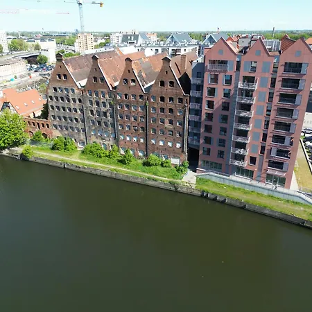 Waterlane Penthouse I Pool I Panoramic View * Gdansk